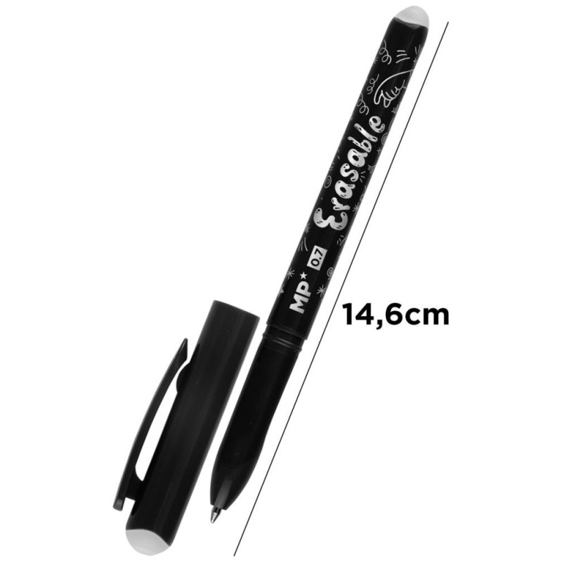 MP Στυλό που Σβήνει 0,7 mm Μαύρο PE212N-S
