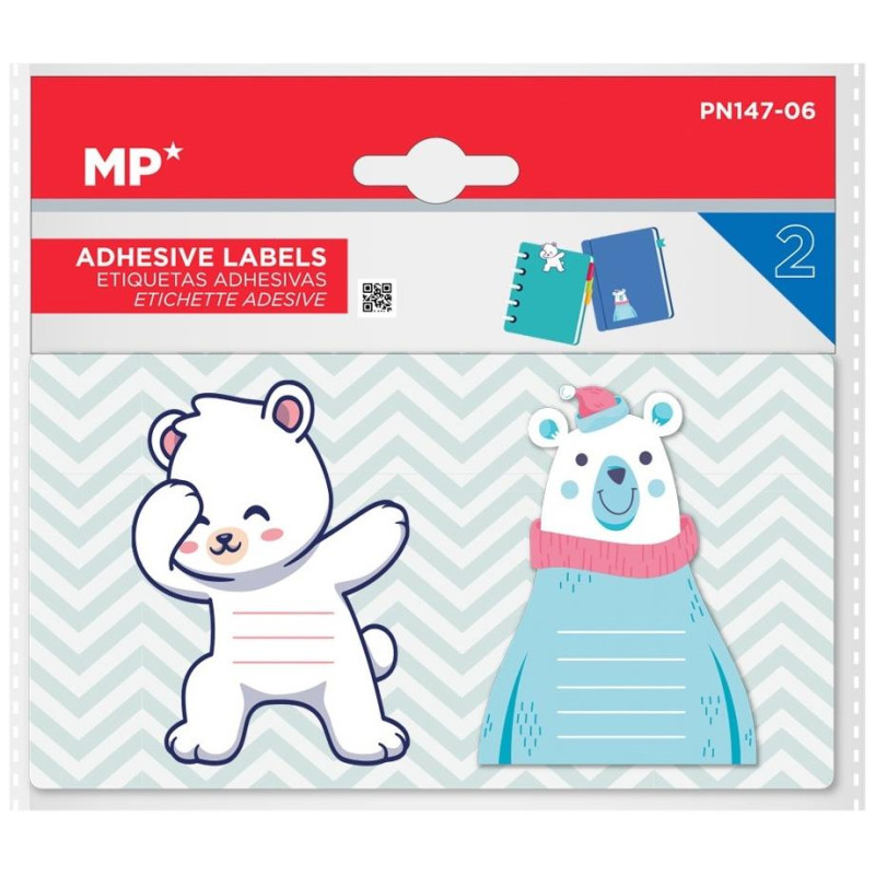 MP  Αυτοκόλλητοι Σελιδοδείκτες 60x50mm 50 Tεμ PN147-06