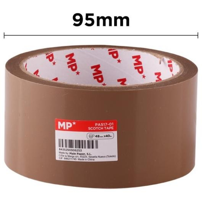 MP Αυτοκόλλητη Ταινία Καφέ 48 mmX40m PA517-01 MP Αυτοκόλλητη Ταινία Καφέ 48 mmX40m PA517-01