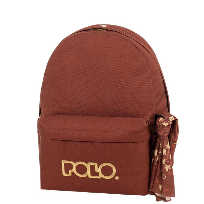 POLO ΣΑΚΙΔΙΟ ORIGINAL SCARF ΚΕΡΑΜΙΔΙ/ΧΡΥΣΟ 901135-3576 (2025)
