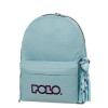POLO ΣΑΚΙΔΙΟ ORIGINAL DOUBLE SCARF ΓΑΛΑΖΙΟ/ΜΩΒ 901235-5347 (2025)