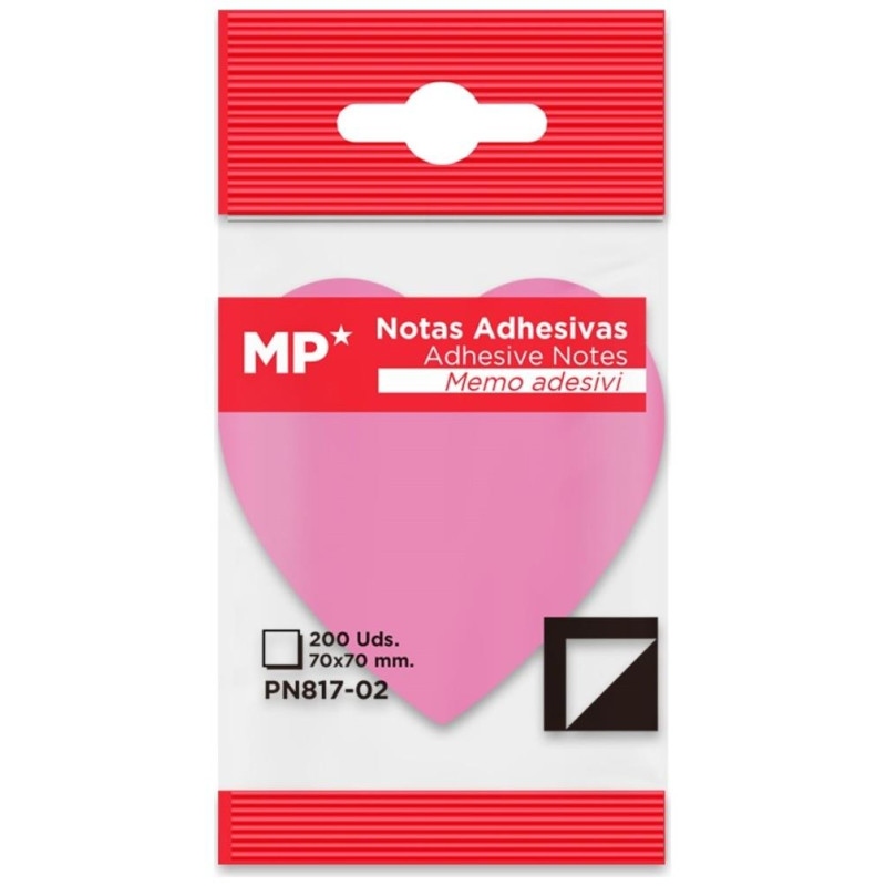 MP Aυτοκόλλητα Χαρτάκια σημειώσεων 70X70cm 200τεμ PN817-02