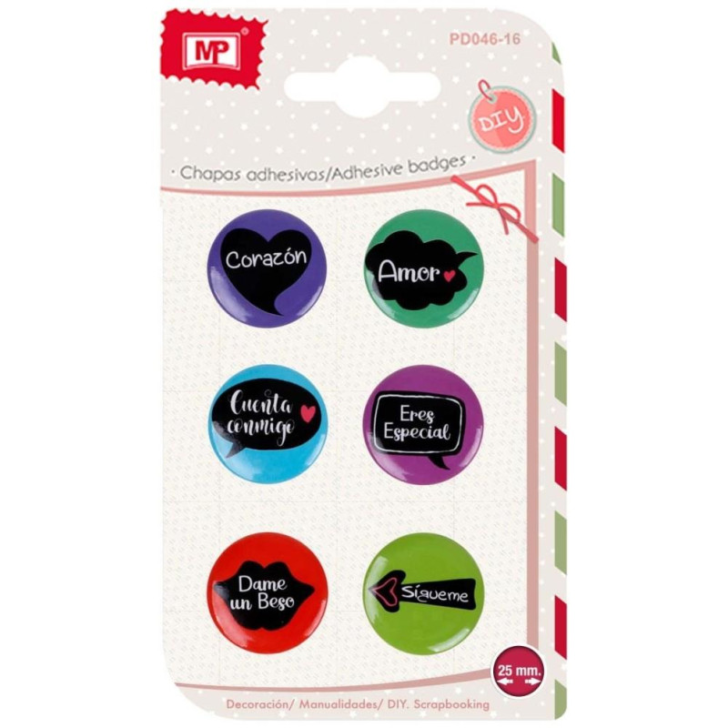 MP Αυτοκόλλητα Badges PD046-16