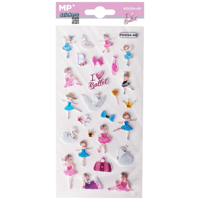 ΜP Stickers Ballet PD034-49
