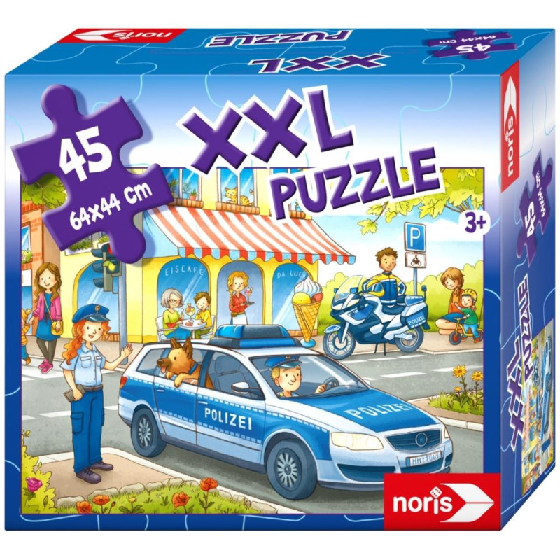 Simba Noris XXL Puzzle Σε περιπολία με την αστυνομία 45 τεμ Simba Noris XXL Puzzle Σε περιπολία με την αστυνομία 45 τεμ