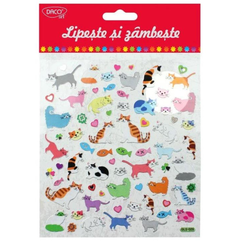 Daco Stick And Smile Αυτοκόλλητα AB042 Daco Stick And Smile Αυτοκόλλητα AB042