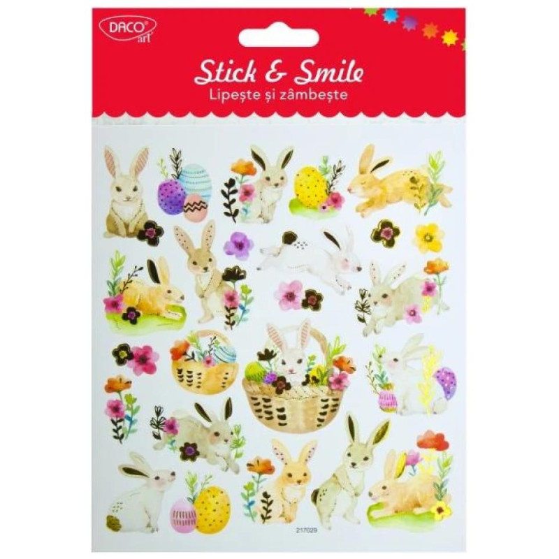 Daco Stick And Smile Αυτοκόλλητα AB902 Daco Stick And Smile Αυτοκόλλητα AB902