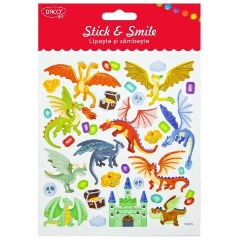 Daco Stick And Smile Αυτοκόλλητα AB070
