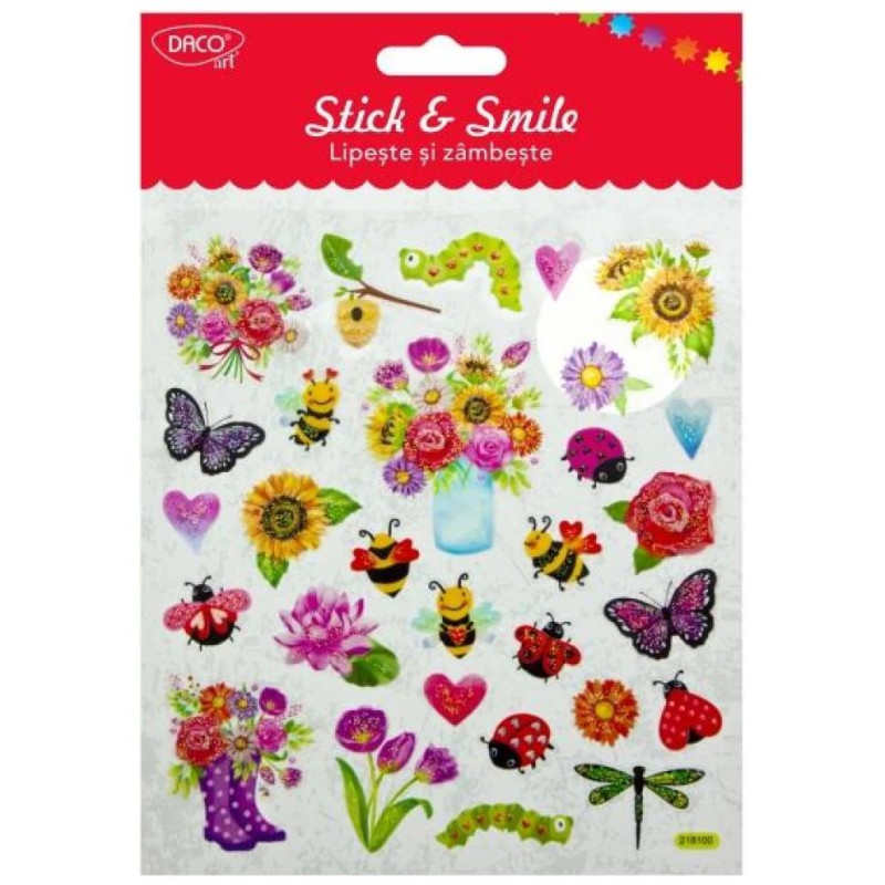 Daco Stick And Smile Αυτοκόλλητα AB066 Daco Stick And Smile Αυτοκόλλητα AB066