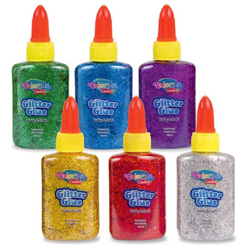 Colorino Glitter Glue Metallic 36,9ml 68734PTR Colorino Glitter Glue Metallic 36,9ml 68734PTR