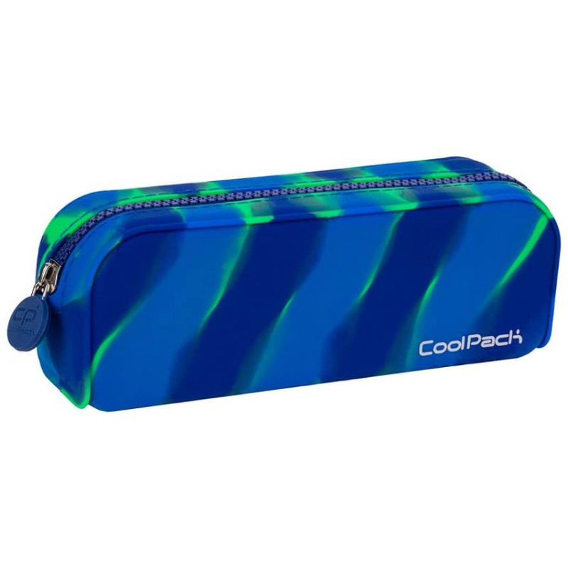 Coolpack Κασετίνα Σιλικόνης Zebra Blue Z11772