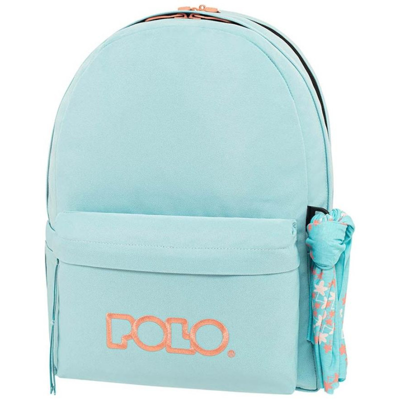 Polo Σακίδιο Original Διπλή Με Μαντήλι Κυανό Χρώμα 901235-5637 Polo Σακίδιο Original Διπλή Με Μαντήλι Κυανό Χρώμα 901235-5637