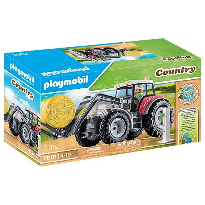 Playmobil Country Ηλεκτρικό Τρακτέρ 71305