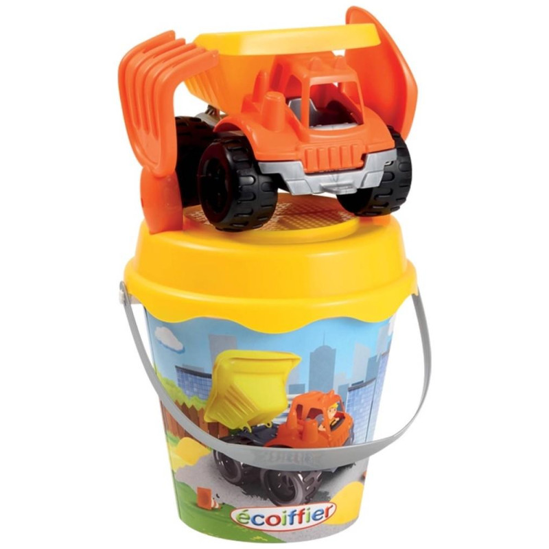 Ecoiffier Σετ παραλίας με Ανατρεπόμενο Φορτηγό 17cm 105010010 Ecoiffier Σετ παραλίας με Ανατρεπόμενο Φορτηγό 17cm 105010010