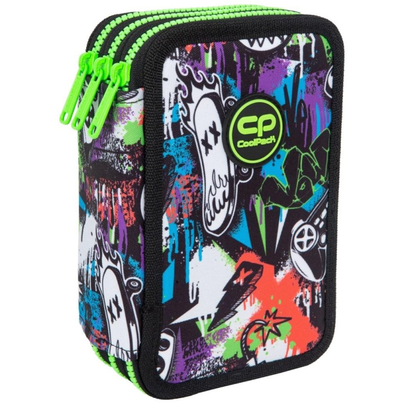 Coolpack Κασετίνα Τριπλή Γεμάτη Jumper 3 Peek A Boo F067675