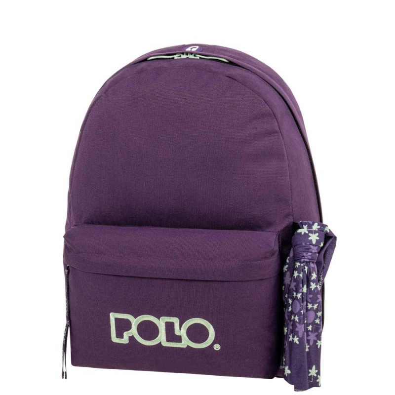 POLO ΣΑΚΙΔΙΟ ORIGINAL SCARF ΜΩΒ/ΤΙΡΚΟΥΑΖ 901135-4759 (2025)