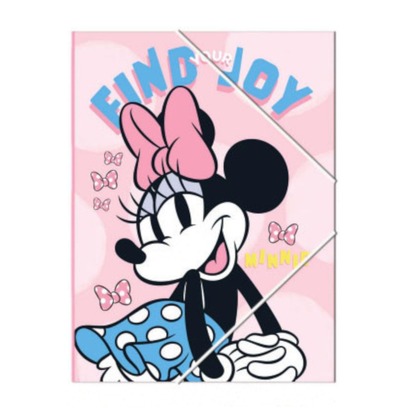 Gim Ντοσιέ Λάστιχο ΡP Α4 Minnie 340-38515