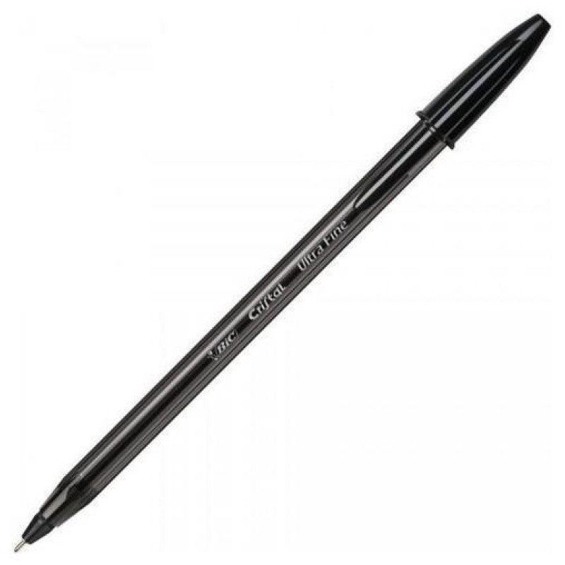 BIC Στυλό Cristal Ballpoint Exact Ultra Fine 0.7mm Μαύρο 992603