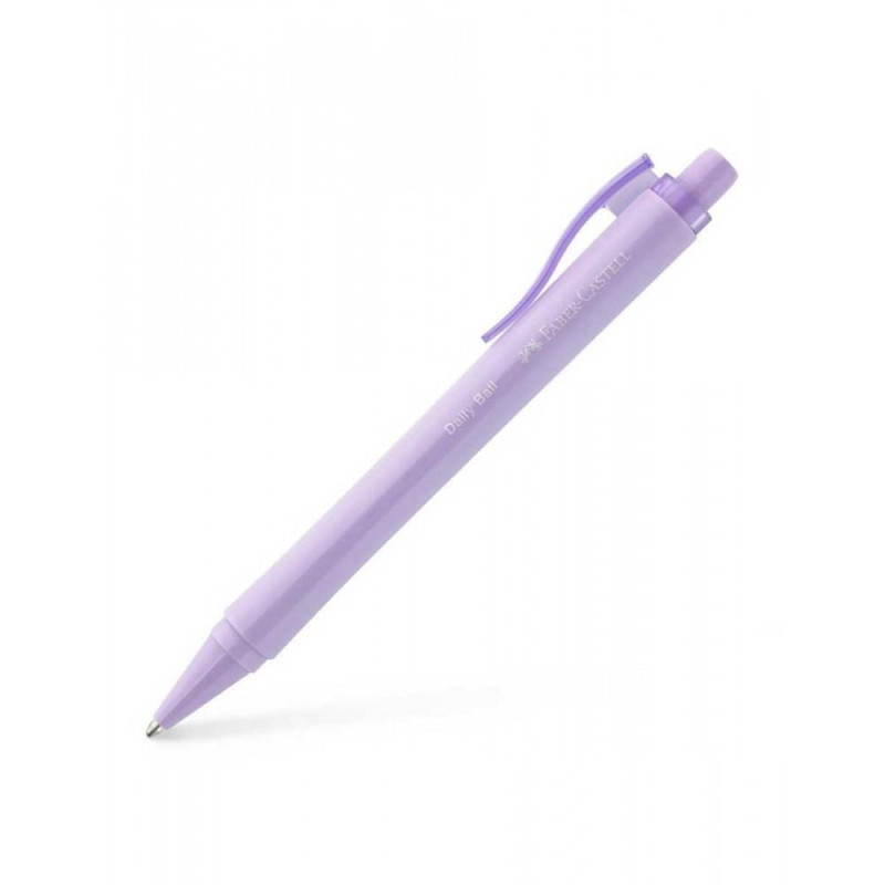 Faber Castell Στυλό Daily Ball XB Λιλά 140688
