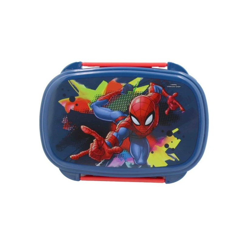 Gim Δοχείο Φαγητού Με Κουτάλι/Πιρούνι Spiderman 557-12276