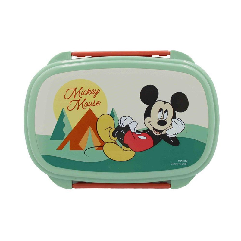 Gim Δοχείο Φαγητού Με Κουτάλι/Πιρούνι Mickey 553-15276