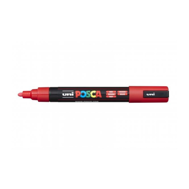 Uni Μαρκαδόρος Posca PC-5M Medium Red