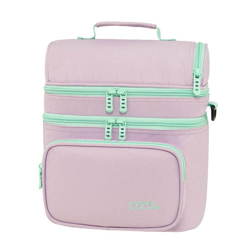 Polo Τσαντάκι Double Cooler Λιλά/Τιρκουαζ 9-07-096-4559