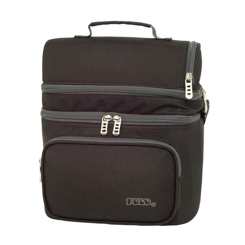 Polo Τσαντάκι Double Cooler Μαύρο 9-07-096-2000 Polo Τσαντάκι Double Cooler Μαύρο 9-07-096-2000