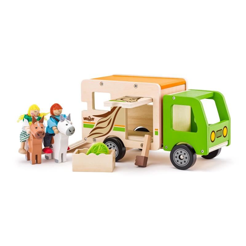 ΕΠΑ Toys Ξύλινο Όχημα Μεταφοράς Αλόγων 91986