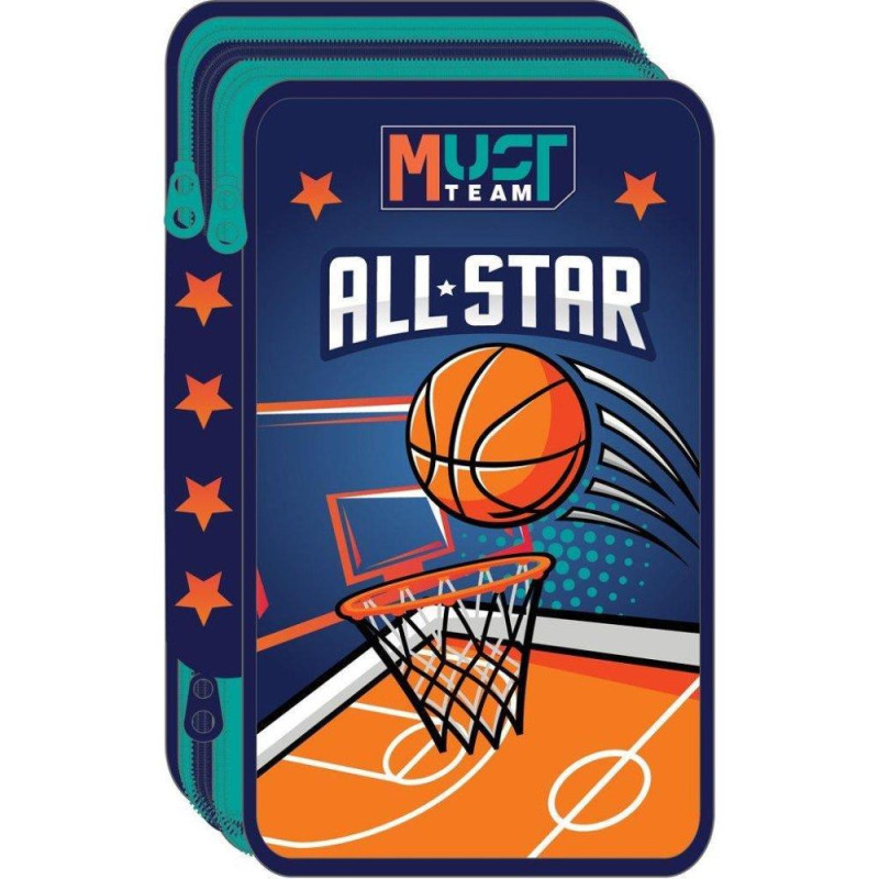 Κασετινα Τριπλη Γεματη Must Team 12x6x19. 5 Basketball Κασετινα Τριπλη Γεματη Must Team 12x6x19. 5 Basketball