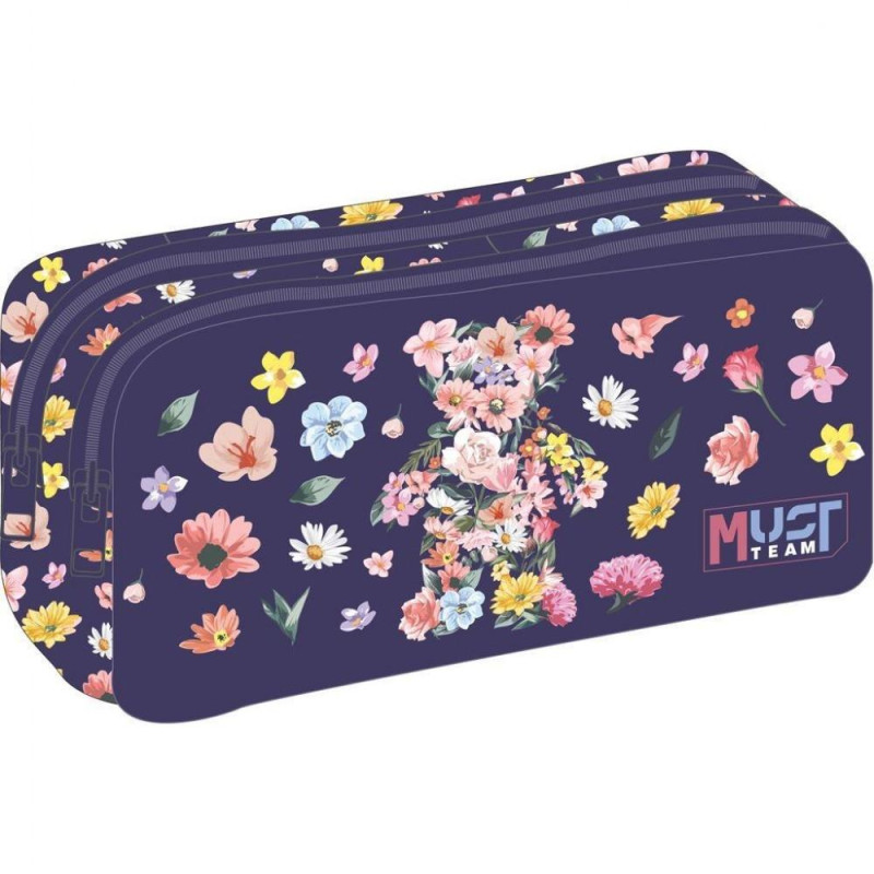Μust Κασετίνα Βαρελάκι 2 Φερμουάρ Flower Bear 586772 Μust Κασετίνα Βαρελάκι 2 Φερμουάρ Flower Bear 586772