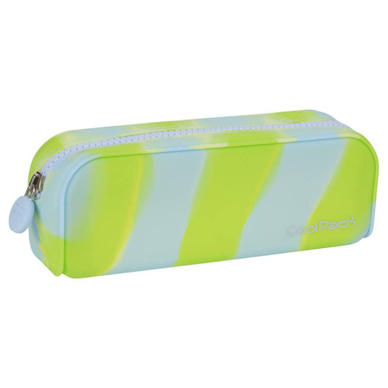 Coolpack Κασετίνα Σιλικόνης Zebra Lime Z11770 Coolpack Κασετίνα Σιλικόνης Zebra Lime Z11770