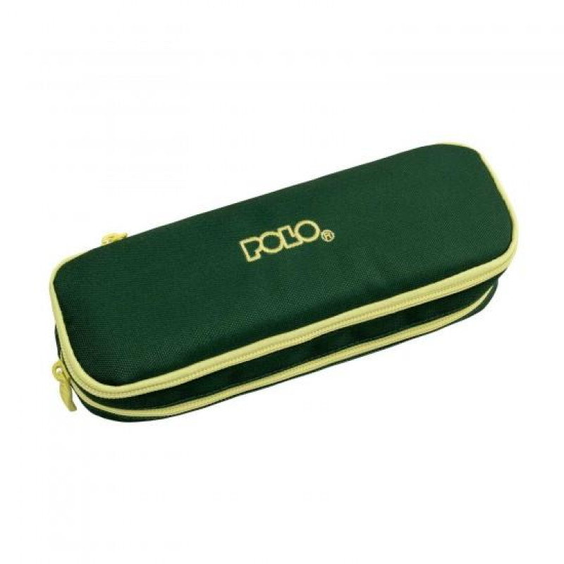 POLO PENCIL CASE DUO BOX ΠΡΑΣΙΝΟ 2025