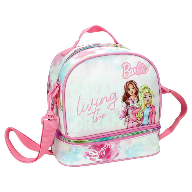         GIM  ΤΣΑΝΤΑΚΙ ΦΑΓΗΤΟΥ ΟΒΑΛ BARBIE PAINTS