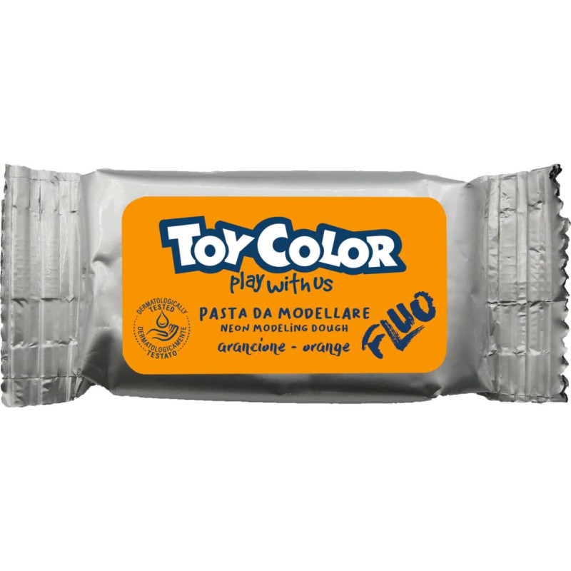 Toy Color Πηλος Χρωματιστος Orange 0601834