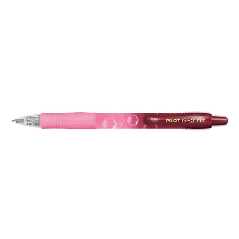 Στυλό Pilot G2 0,7 Bubble Collection Pink Μπλε