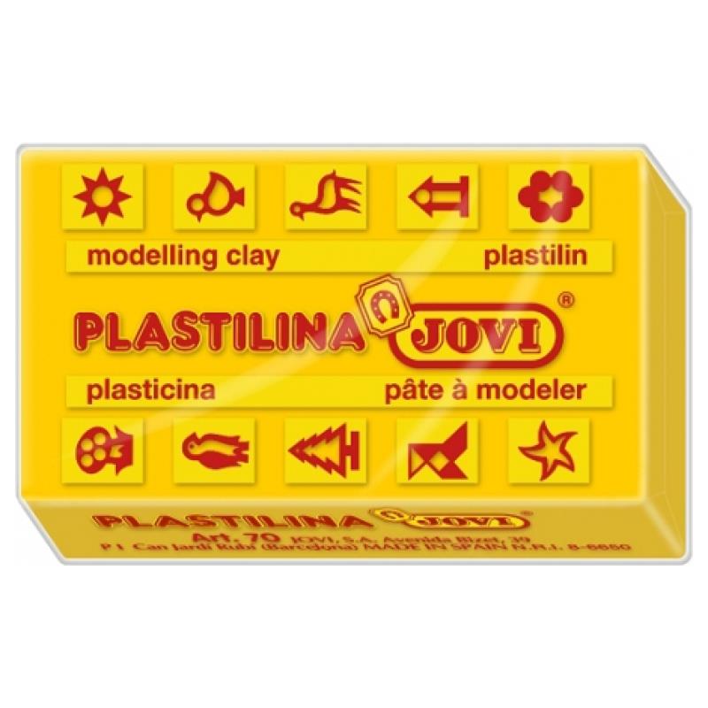 Jovi Πλαστελίνη 50gr Basic Κίτρινο Jovi Πλαστελίνη 50gr Basic Κίτρινο