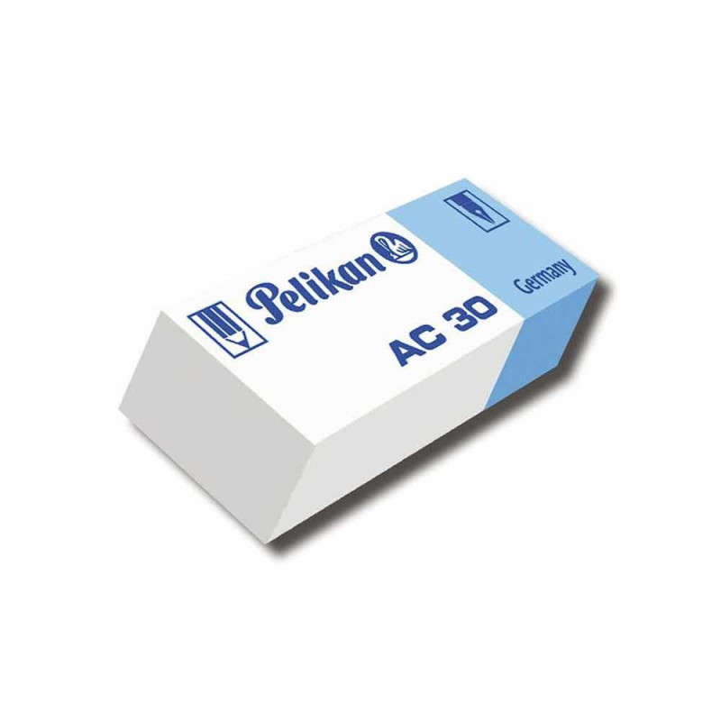 Pelikan Γομολάστιχα AC-30 Λευκή-Μπλε
