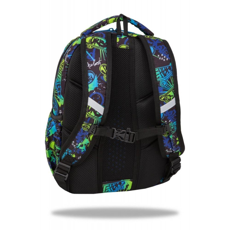 COOLPACK ΣΧΟΛΙΚΟ ΣΑΚΙΔΙΟ BASE PLUS SKATE NIGHT F027930 COOLPACK ΣΧΟΛΙΚΟ ΣΑΚΙΔΙΟ BASE PLUS SKATE NIGHT F027930