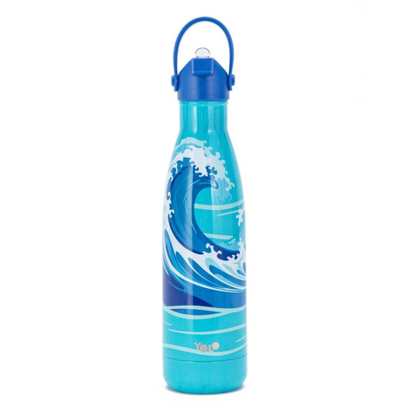 YOLO ΜΕΤΑΛΛΙΚΟ ΘΕΡΜΟΣ ΜΕ ΣΤΟΜΙΟ 500ml