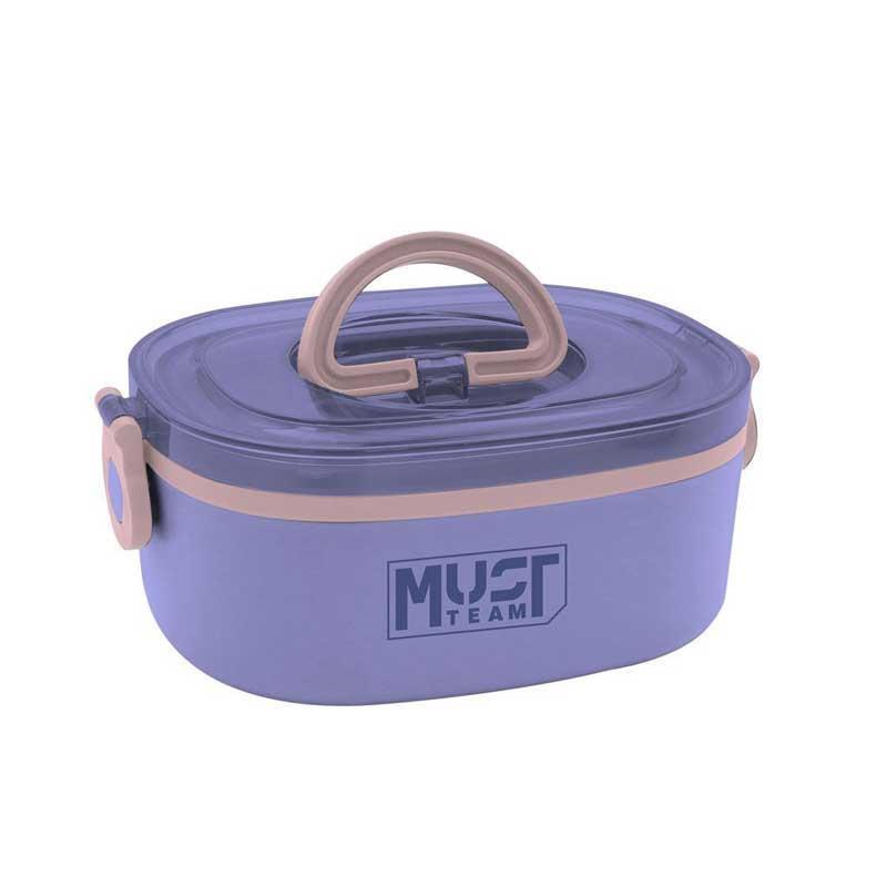 Must Φαγητοδοχείο 750ml 2σε1 Ανοξείδωτο με Πιρούνι 585989