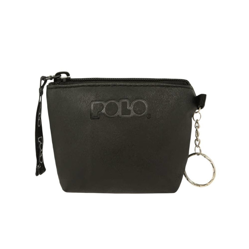 Polo Πορτοφόλι Με Φερμουάρ Mini Μαύρο 938004-2003 Polo Πορτοφόλι Με Φερμουάρ Mini Μαύρο 938004-2003