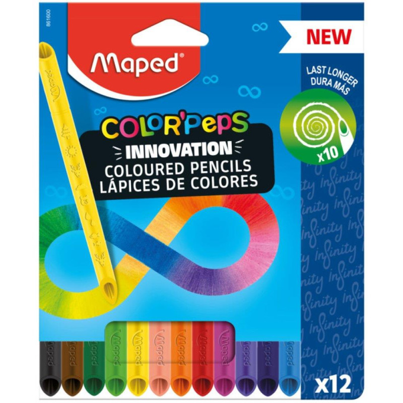 Ξυλομπογιές Maped Infinity (12 Τεμάχια)