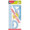 Maped Σετ Οργάνων Γεωμετρίας 4 Tεμ Με 30 Cm Χάρακα Unbreakable 981701
