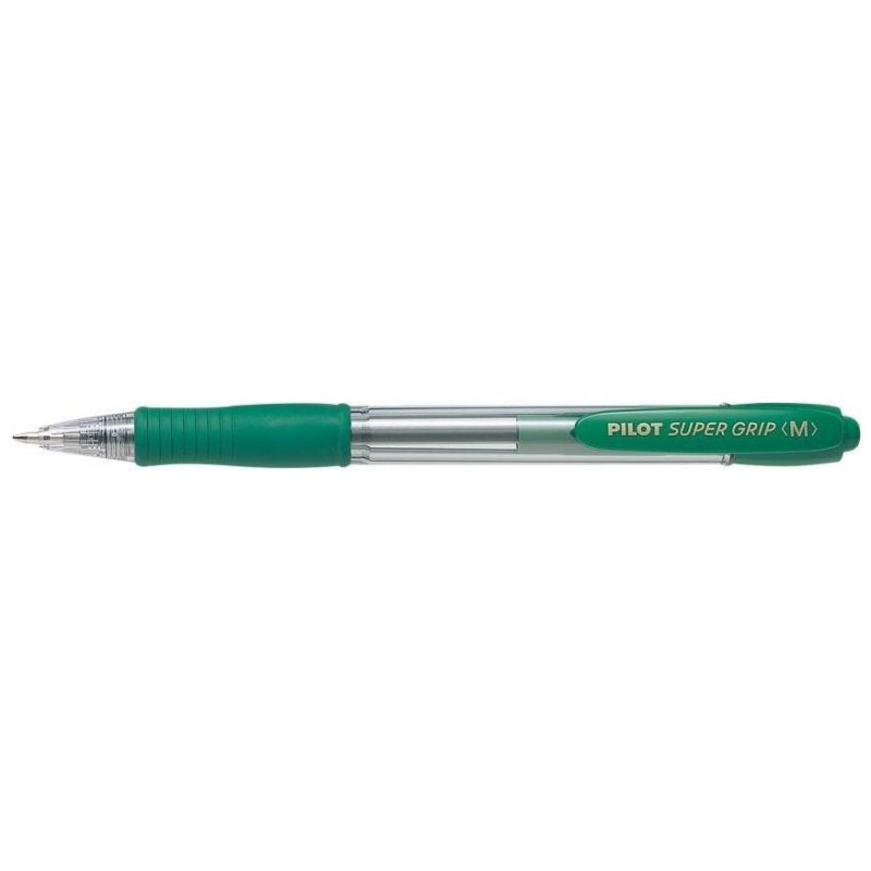 Pilot Στυλό Super Grip Medium Green BPGP-10R-MG