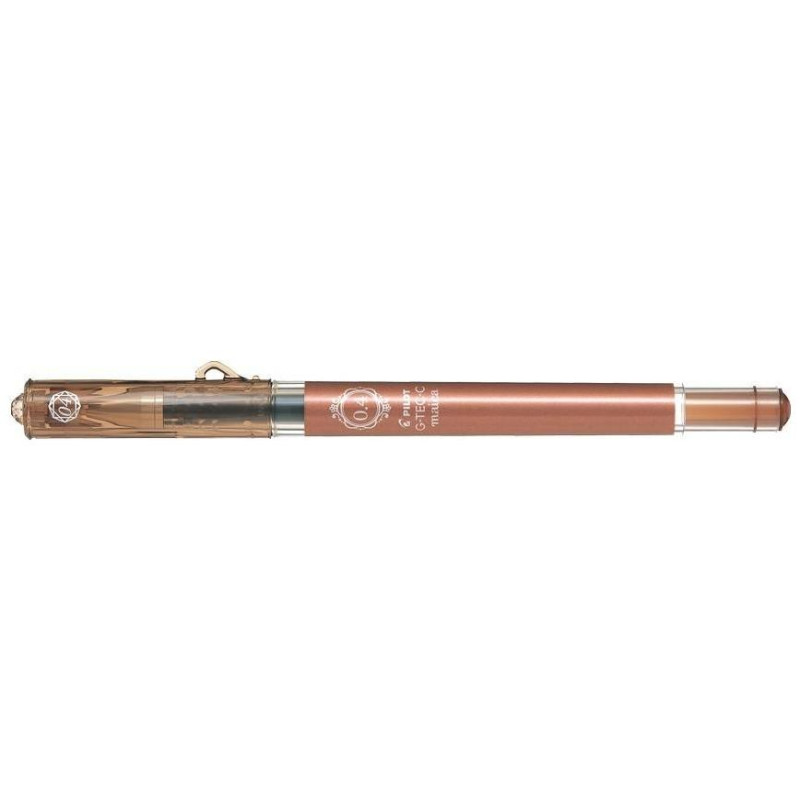 Pilot Στυλό Maica G-Tec-C 0.4mm Brown BL-GCM4-BN