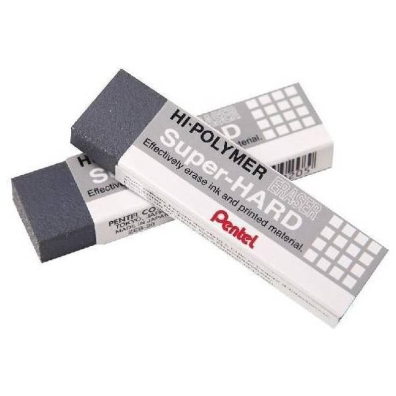 Pentel Γόμα ZEB-20 Hi-Polymer Super-Hard Pentel Γόμα ZEB-20 Hi-Polymer Super-Hard