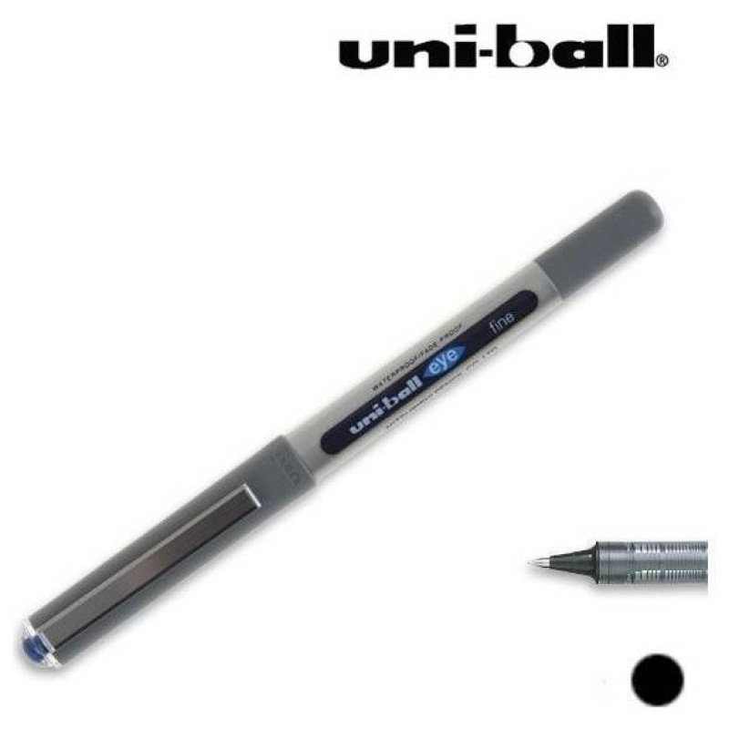 Uniball Στυλό Υγρής Μελάνης Eye 0,5 Black Fine UB157