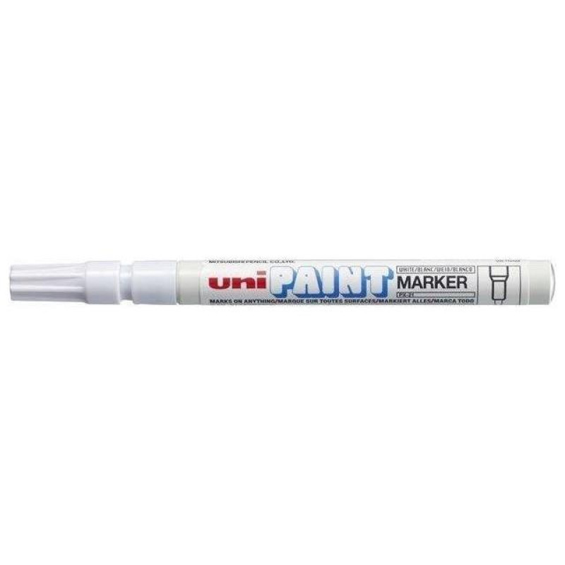 Uniball Μαρκαδόρος Paint Fine White PX-21
