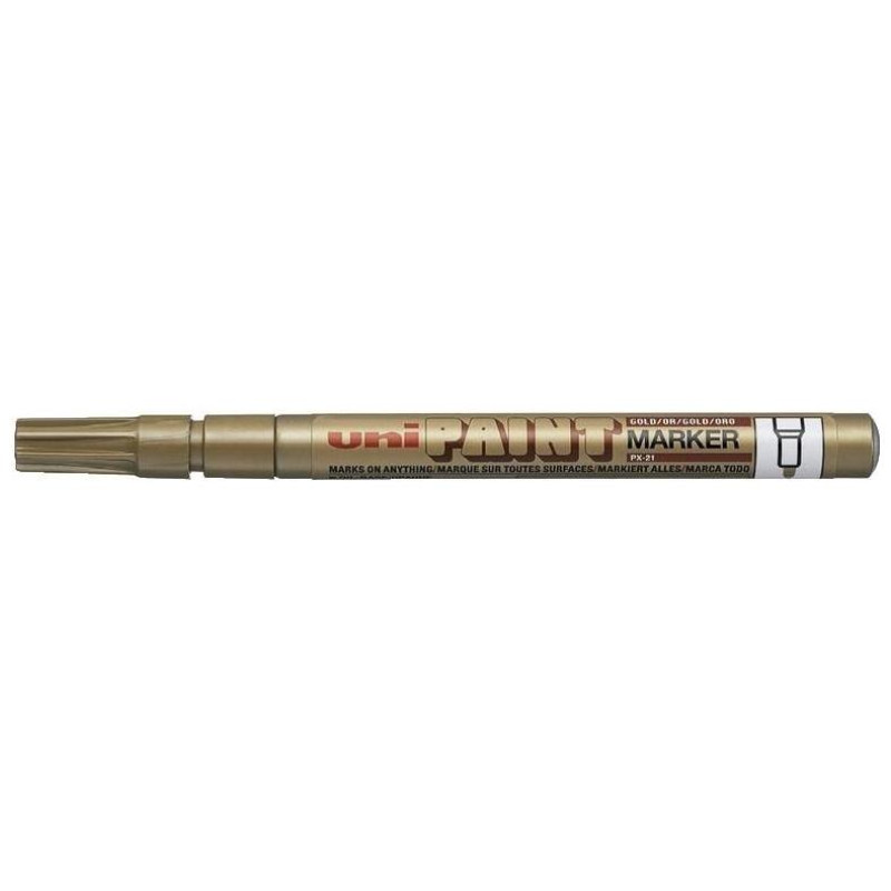 Uniball Μαρκαδόρος Paint Fine Gold PX-21